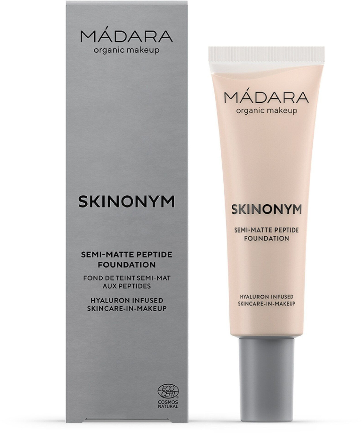 Mádara Skinynym Semi-Matte-Peptide-Foundation (30ml) 25 Linen Creme