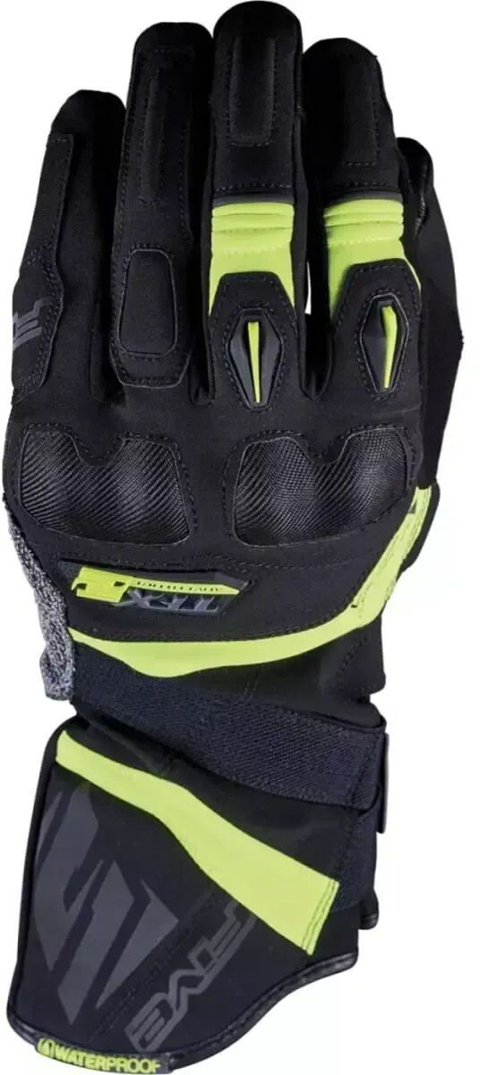 Five Gloves Gants TFX2 Dryteck WP noir/jaune fluo