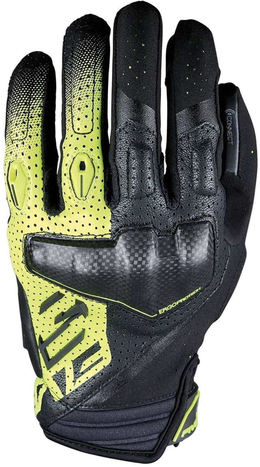 Five Gloves Gants RSC Evo noir/jaune fluo