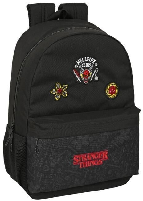 Safta School Backpack (Adj. Trolley) Stranger Things 19L