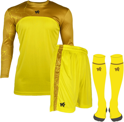 KEEPERsport GKSix goalkeeper jersey set kids (908136) yellow