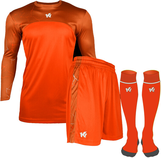 KEEPERsport GKSix goalkeeper jersey set kids (66119) red