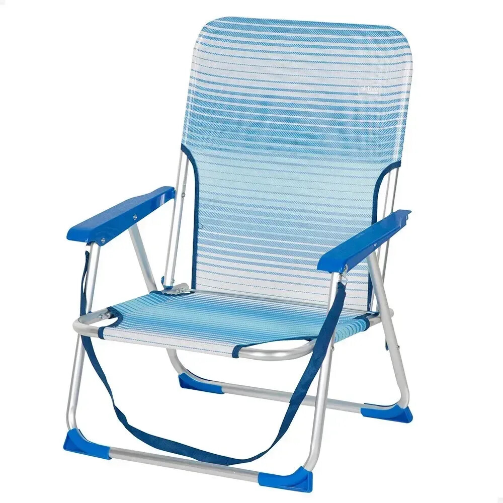 Aktive Low Aluminum Folding Chair (62670) blue