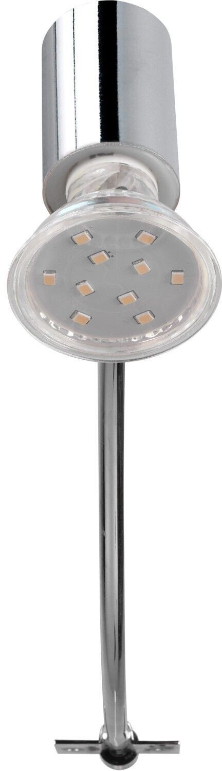 Trio Wall spotlight, chrome, metal, 5x11x34 cm
