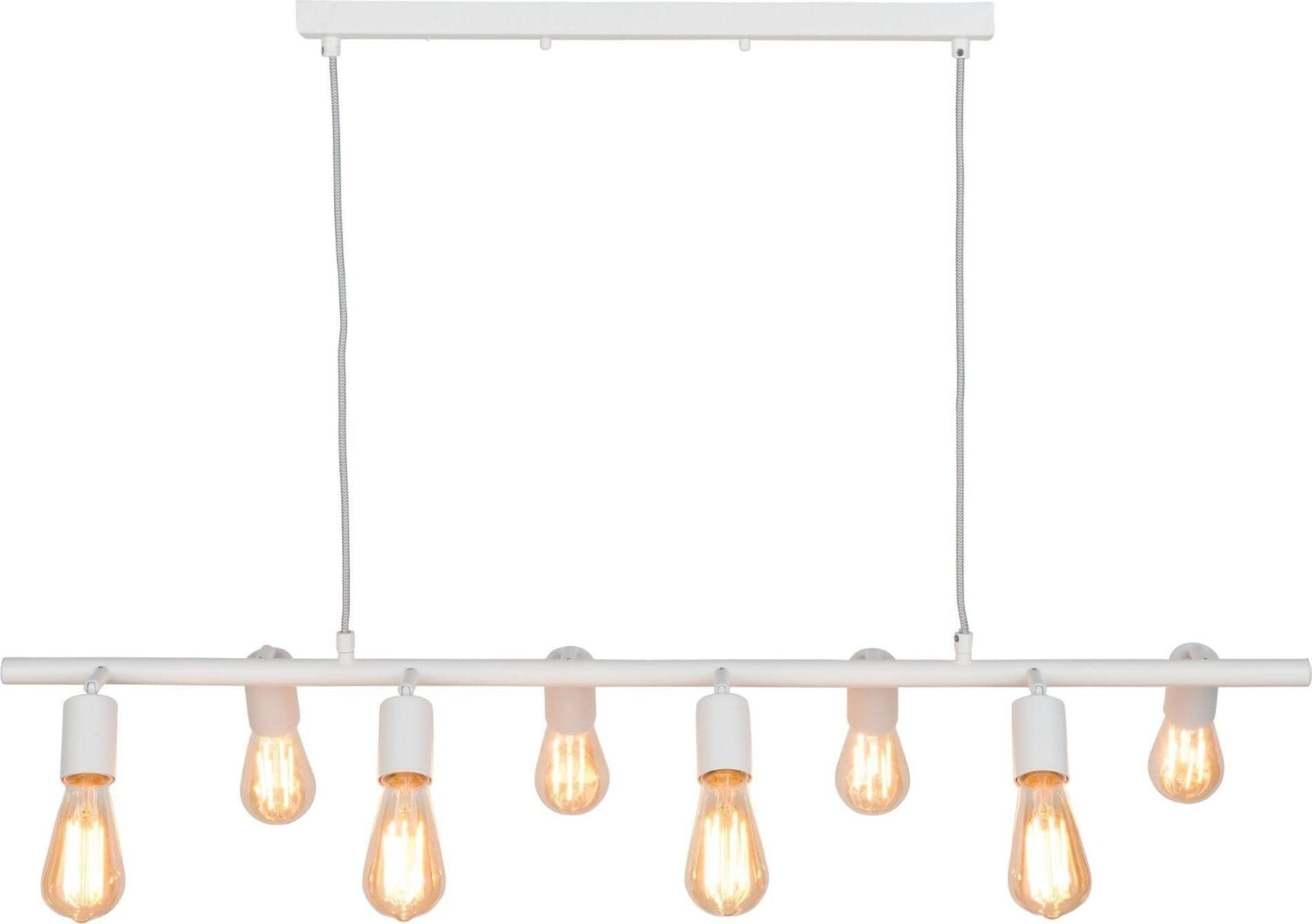 It's About RoMi Hanging lamp Miami, white, metal, 28x28-175x105 cm