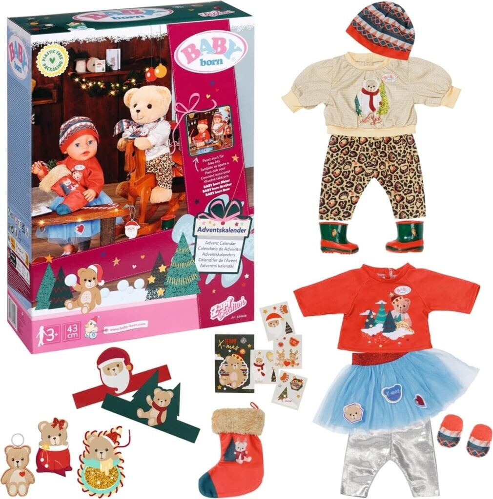 BABY born Puppenadventskalender ab 29,99 € (Oktober 2026) | Vergleiche ...