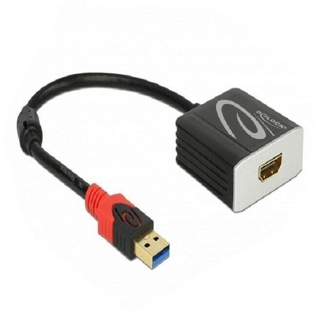 DeLock Adapter USB 3.0 Type-A male HDMI female 62736