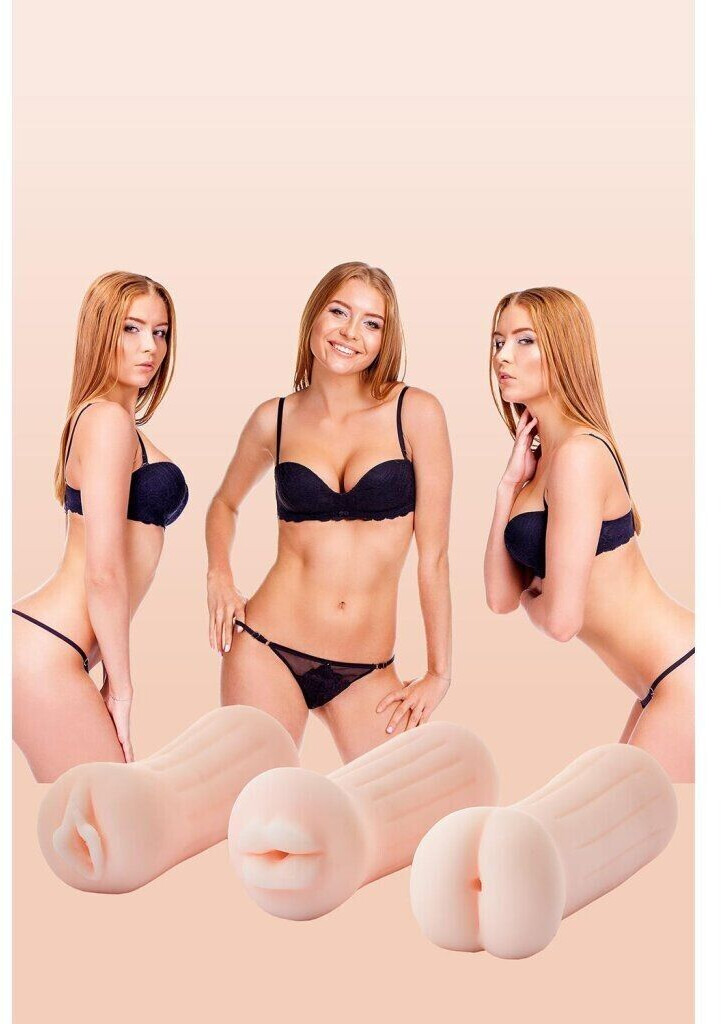 Dreamtoys The Girl Next Door Tina Set mit 3 Masturbatoren