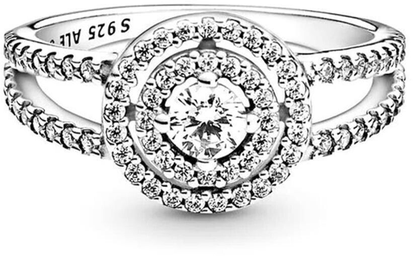 Pandora Sparkling Double Halo Ring (199408C01)