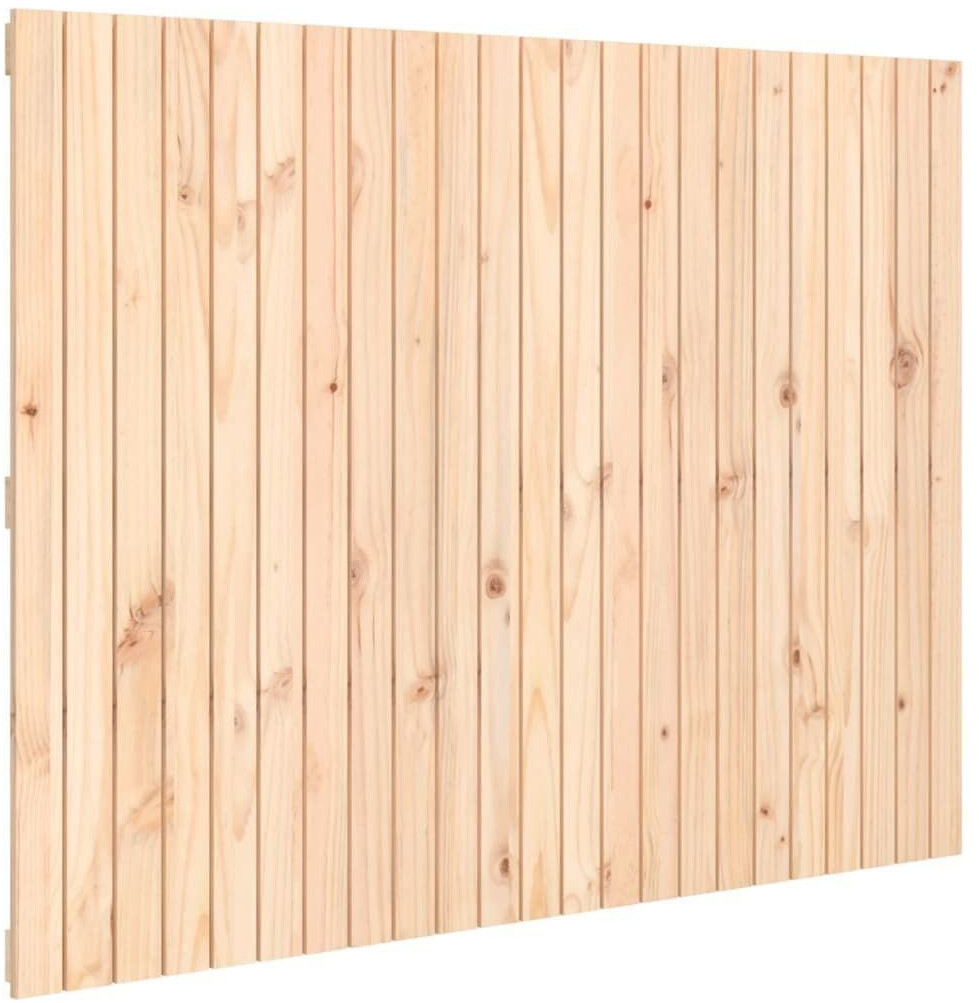 vidaXL Wall headboard solid pine wood 146.5x110cm (824943)