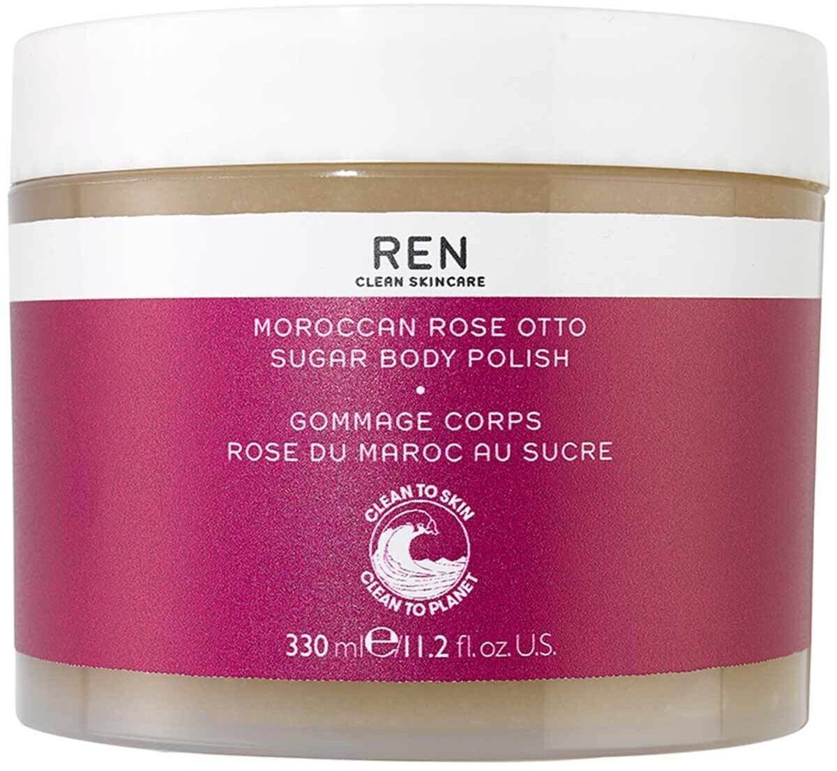 REN Moroccan Rose Sugar Body Polish (330 ml)