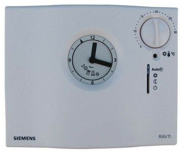 Siemens Thermostat analogique journalier à piles RAV11.1