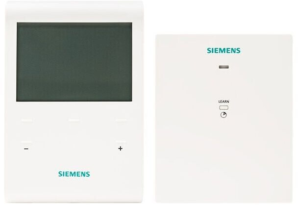 Siemens Thermostat tactile programmable sans fil RDE100.1RFS