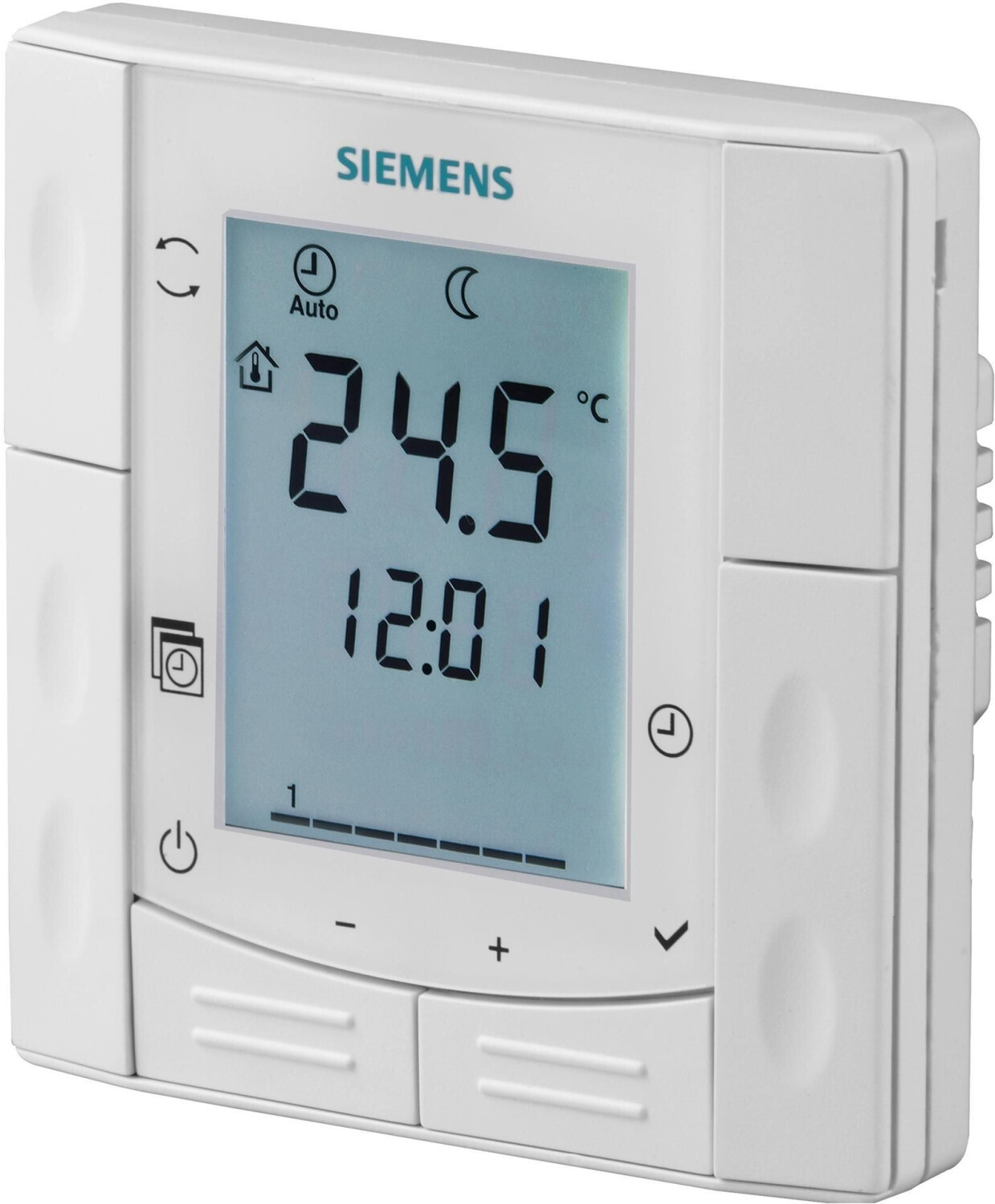 Siemens Thermostat d'ambiance programmable semi encastré