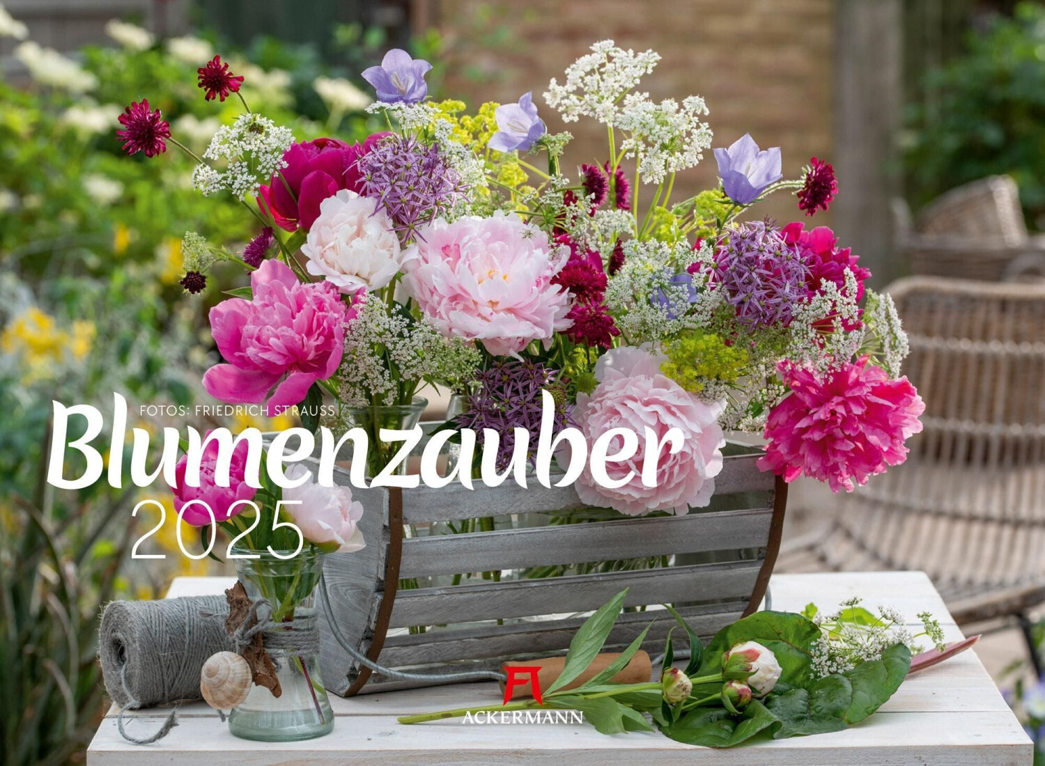 Ackermann Blumenzauber Kalender 2025 (German)