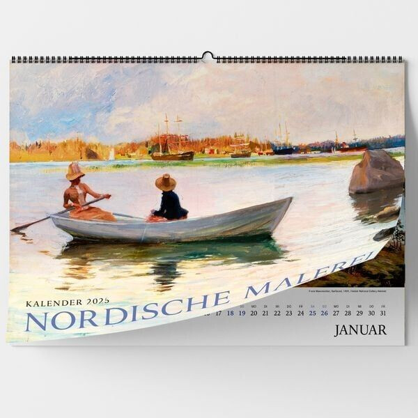 Favoritenpresse Nordische Malerei 2025 42x30cm (German)