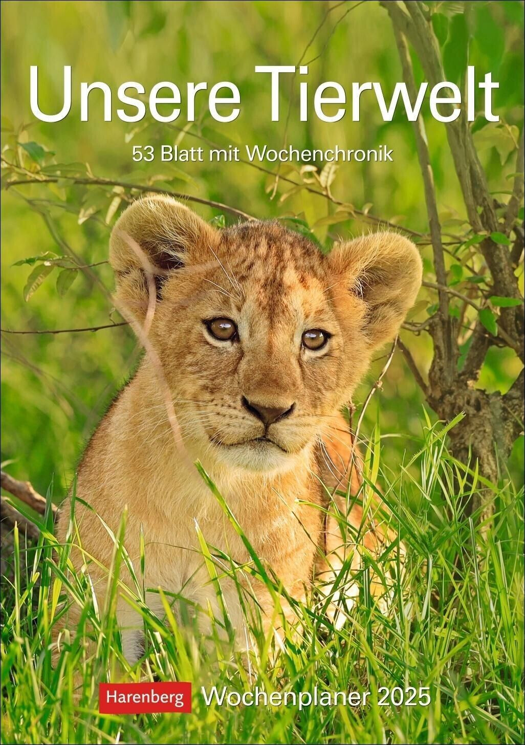 Harenberg Unsere Tierwelt Wochenplaner 2025 (German)