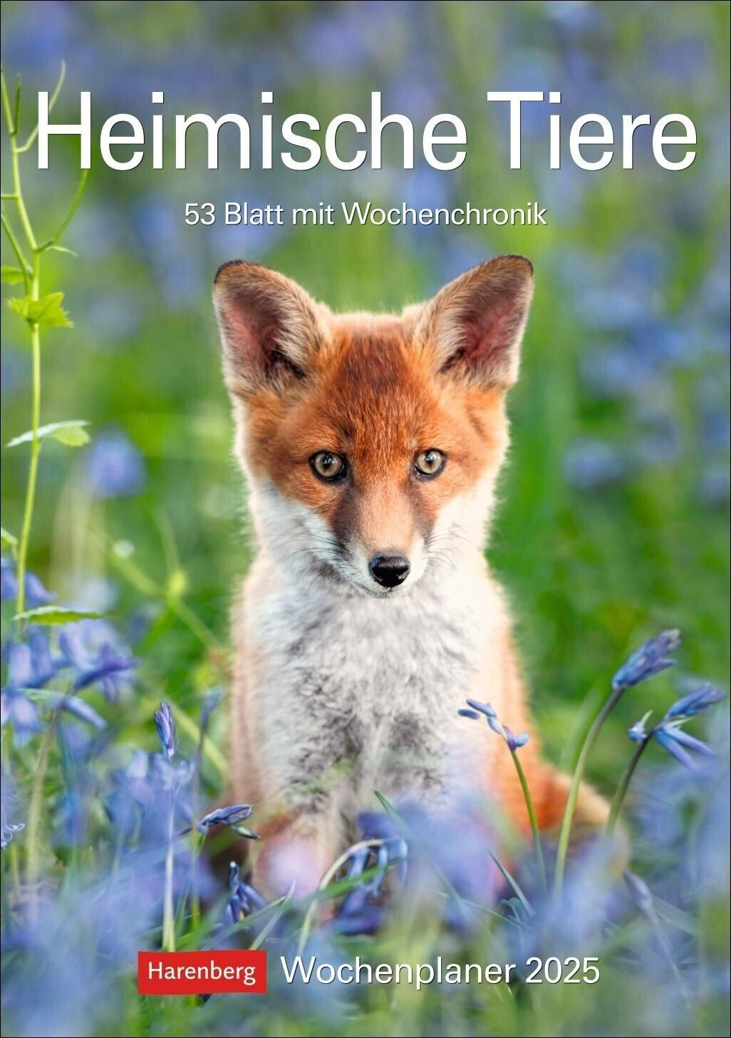 Harenberg Heimische Tiere Wochenplaner 2025 (German)