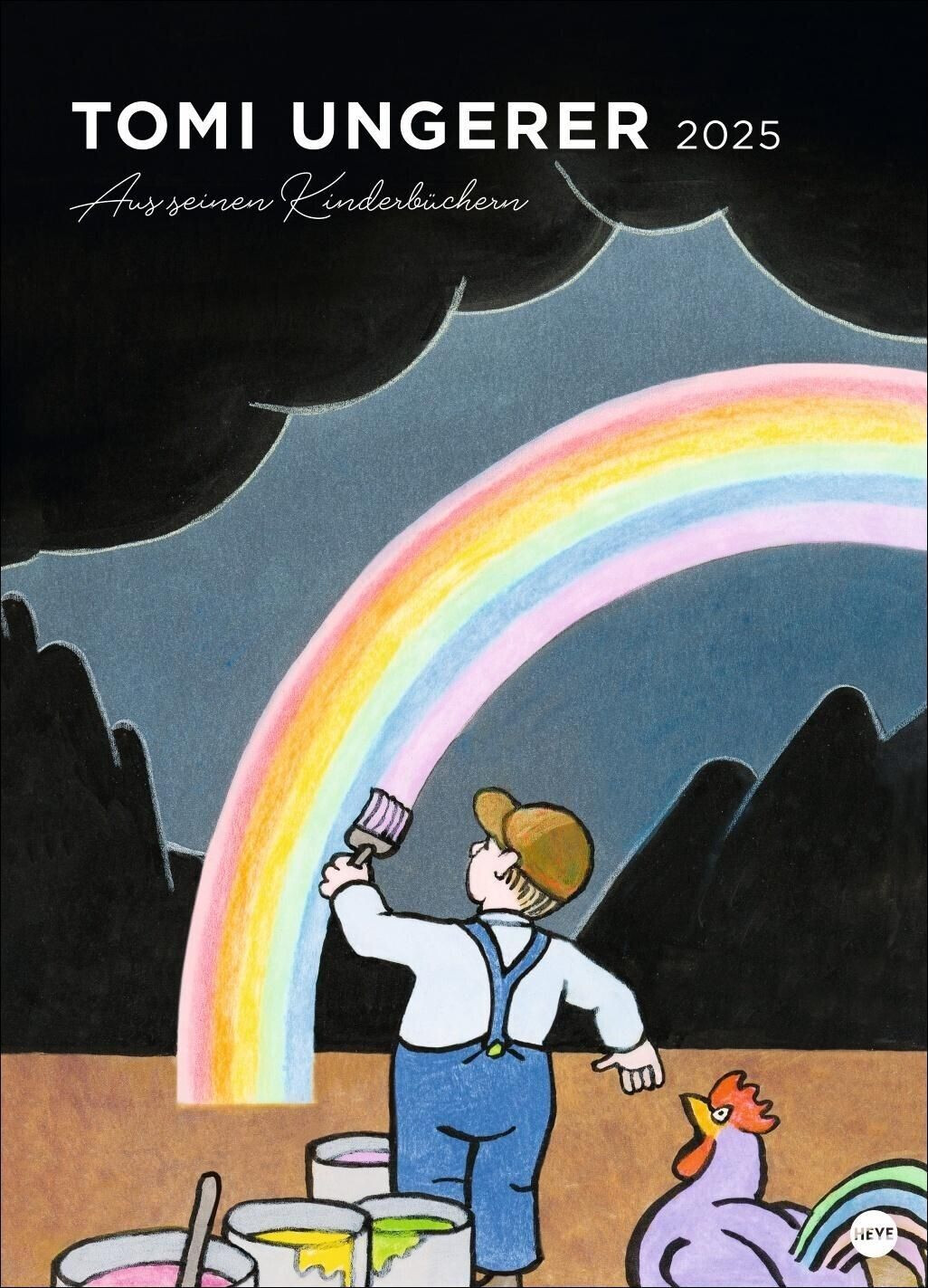 Heye Tomi Ungerer Edition Kalender 2025 49x68cm (German)