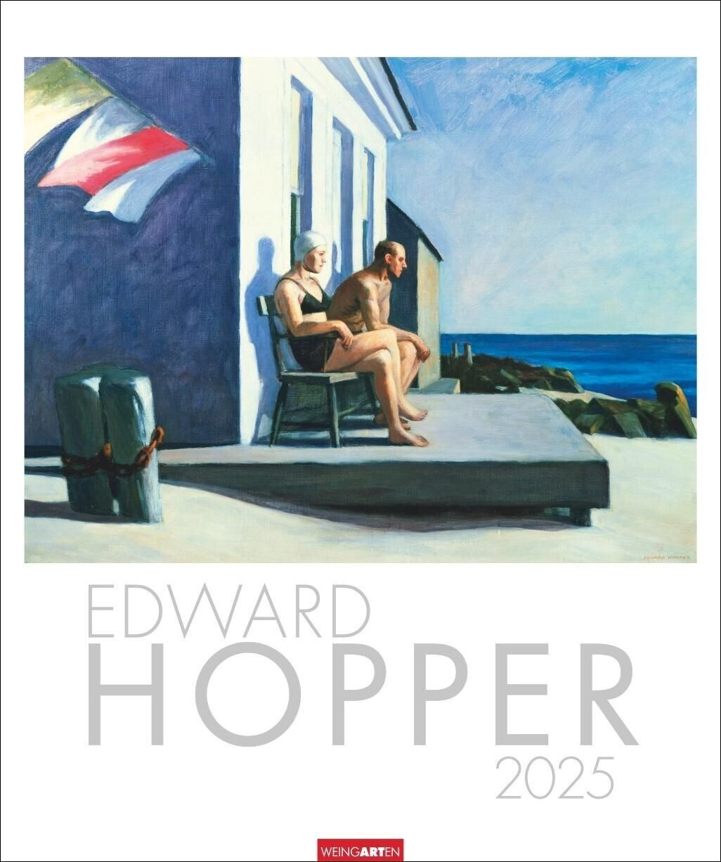 Weingarten Verlag Edward Hopper Kalender 2025 46x55cm (German)