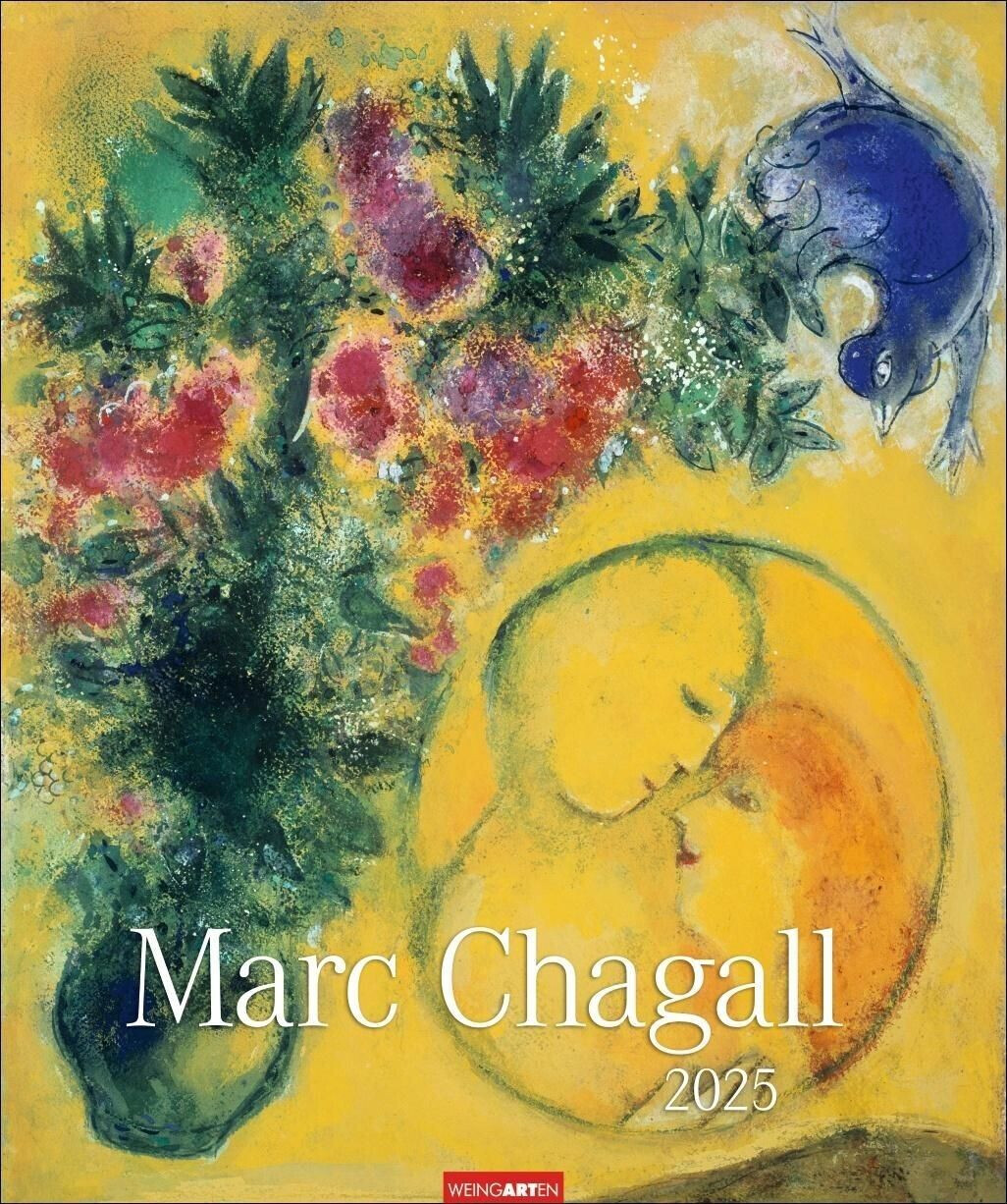 Weingarten Verlag Marc Chagall Kalender 2025 46x55cm (German)