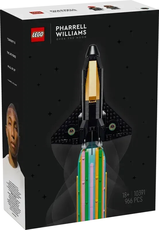 LEGO Icons - La tête dans les étoiles avec Pharrell Williams (10391)