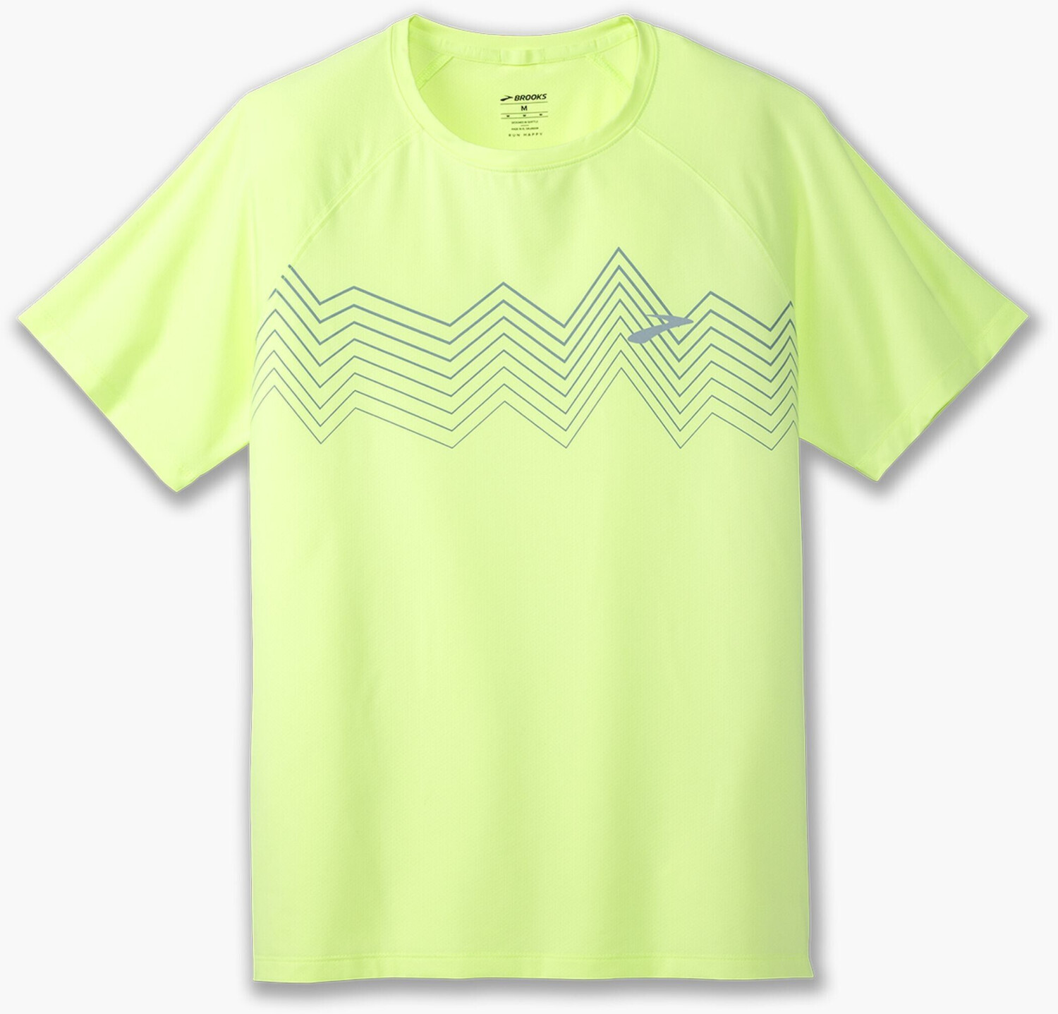 Brooks Atmosphere Short Sleeve 2.0 (211455) lime/elevate