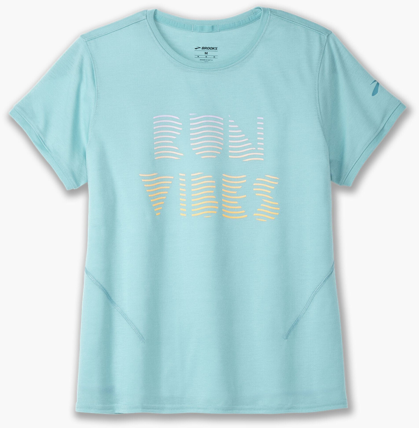 Brooks Distance Short Sleeve 3.0 Women (221669) aqua/run vibes
