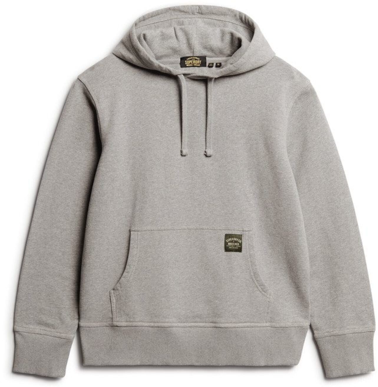Superdry Contrast Stitch Relaxed Full Zip Sweatshirt (M2013078A) grey