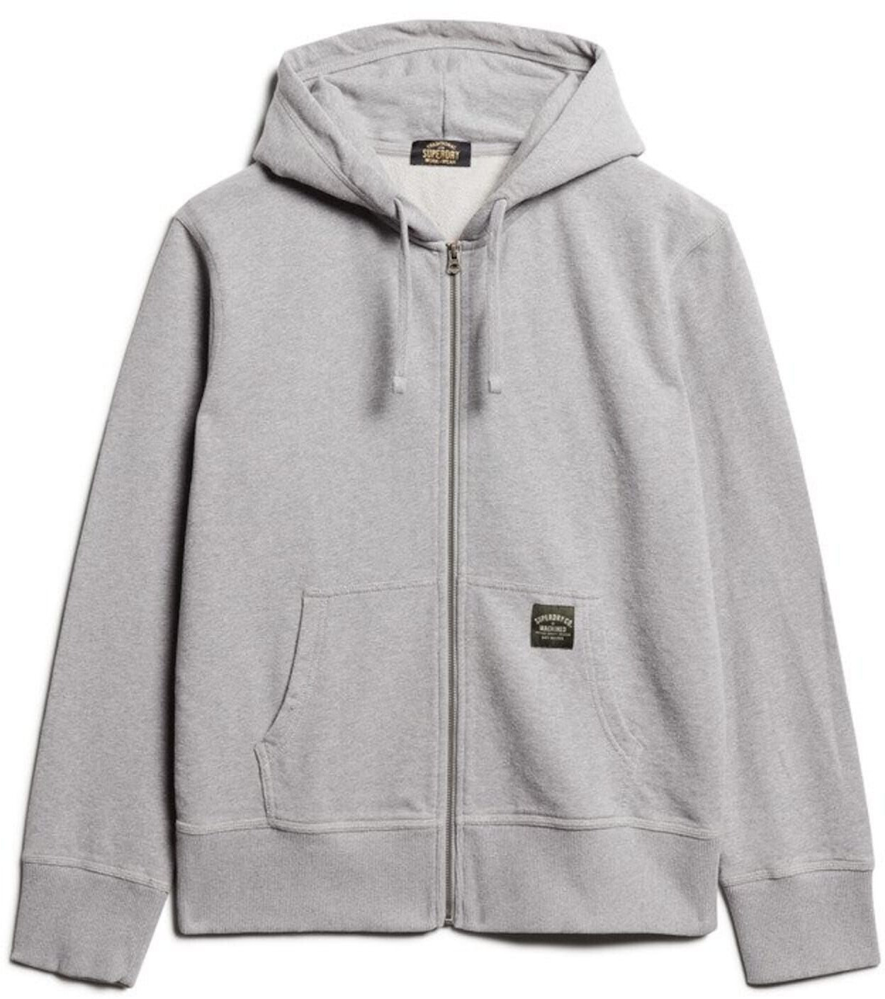 Superdry Contrast Stitch Full Zip Sweatshirt (M2013487A-2LK) grey