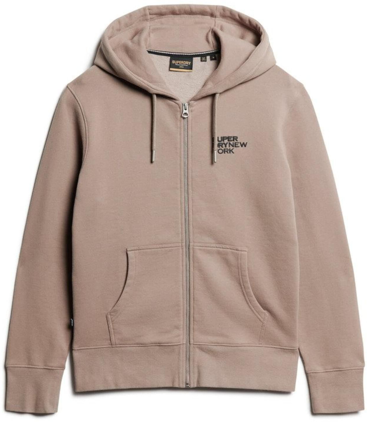 Superdry Luxury Sport Loose Full Zip Sweatshirt (M2013535A-1PC) beige