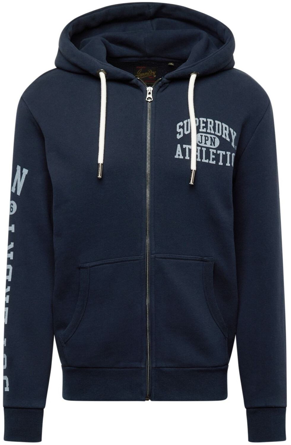 Superdry Athletic Coll Graphic Full Zip Sweatshirt (M2013580A-98T) blue