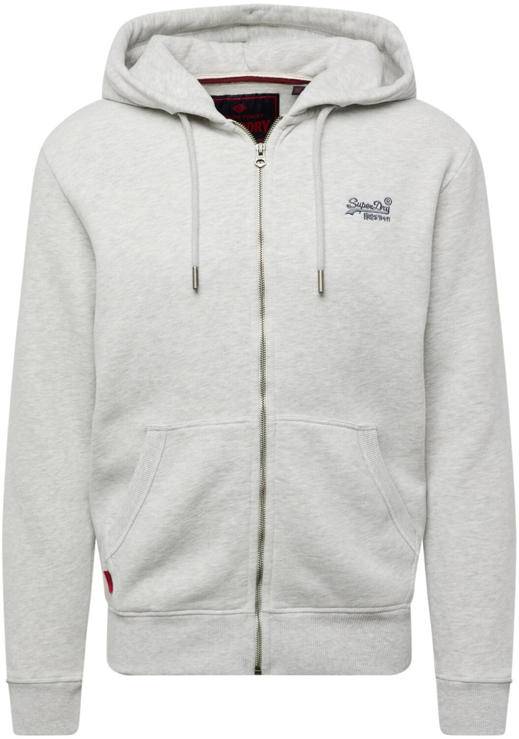 Superdry Essential Logo Full Zip Sweatshirt (M2013680A-5WB) grey