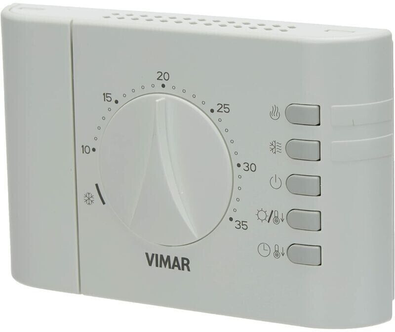 Vimar Thermostat mural on-off blanc 02900.1