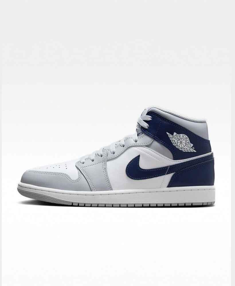 Nike Air Jordan 1 Mid DQ8426 white wolf grey midnight navy desde 104 90 Compara precios en idealo