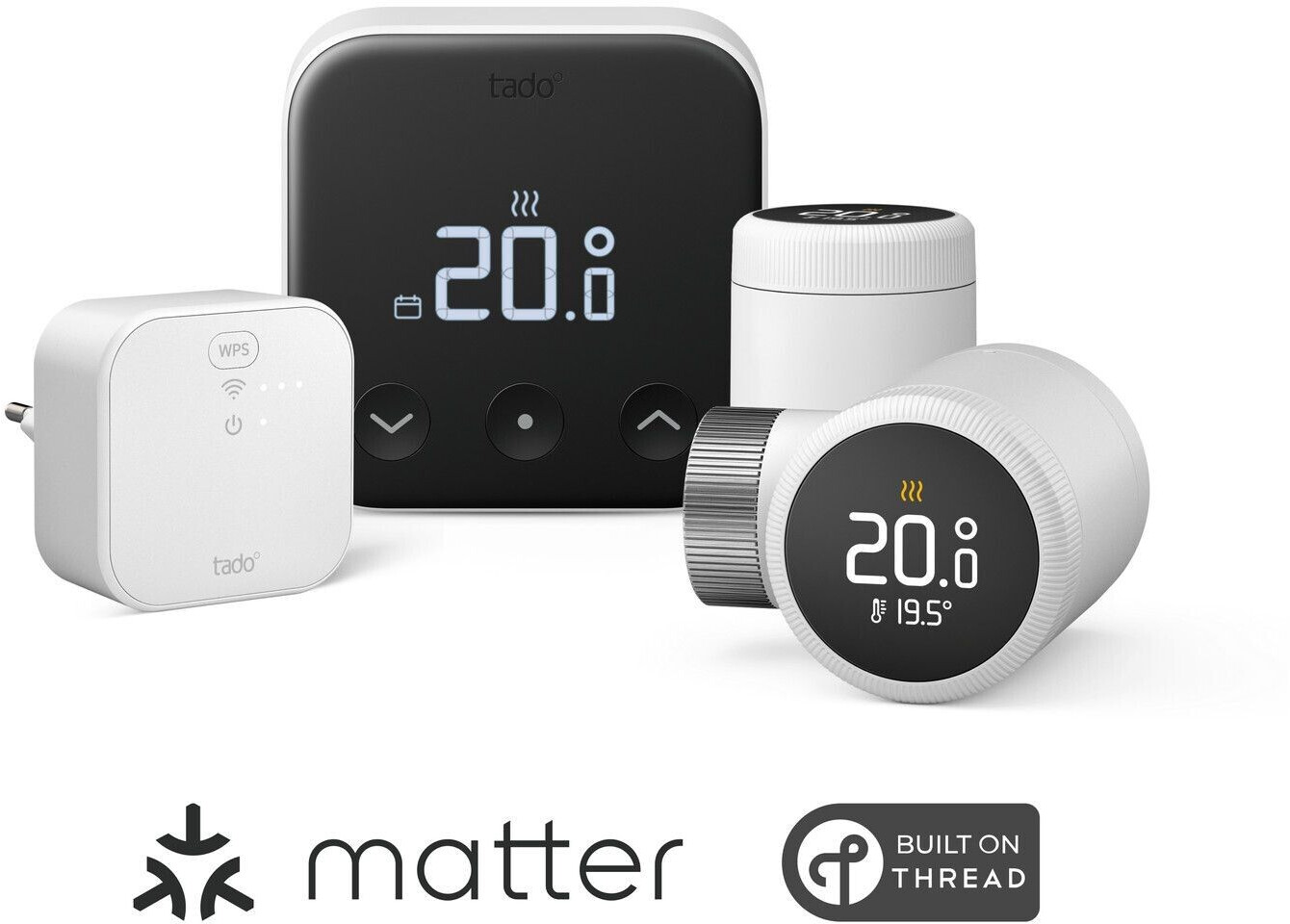 tado° Smart Radiator Thermostat X Kit avec 2 têtes X