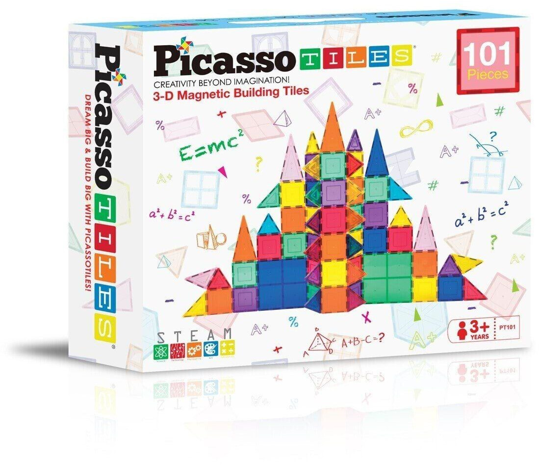 Picasso Tiles Magnetic Set 101pcs