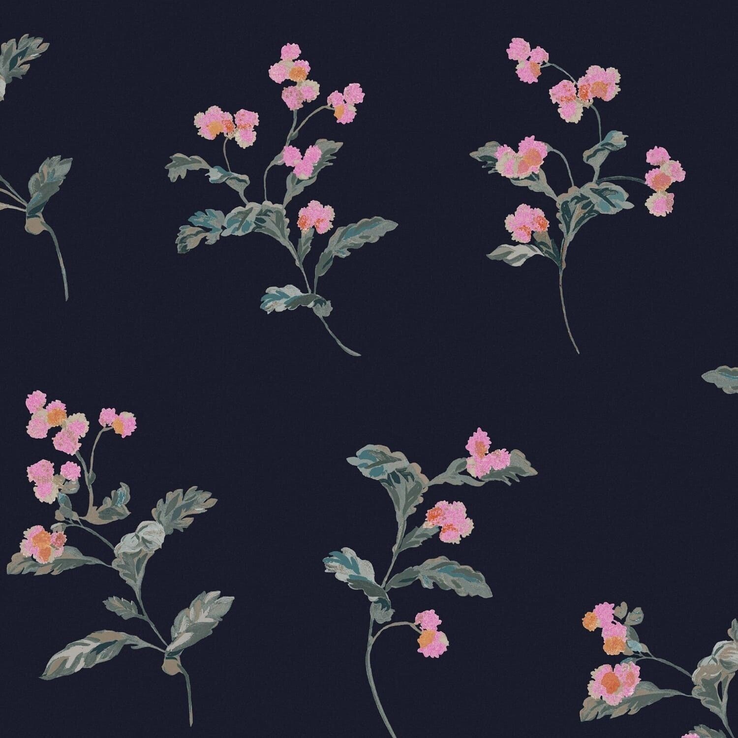 Joules Swanton Floral Midnight Navy blue