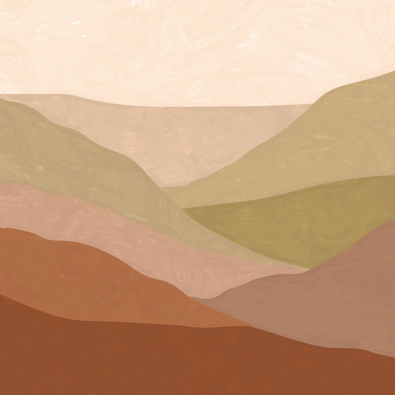 Art for the home Landscape 280 x 300 cm