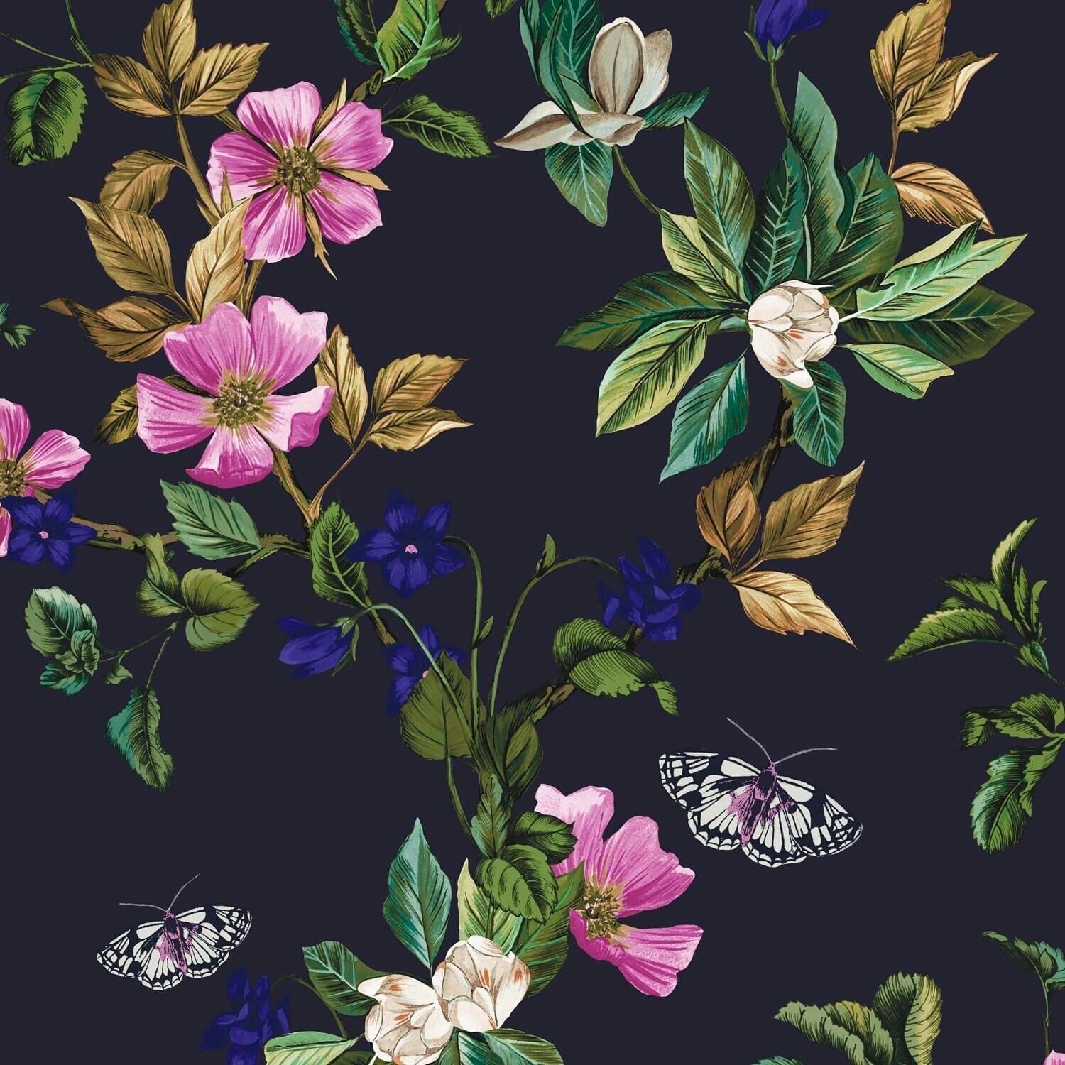 Joules Wakerly Woodland Floral French Navy blue