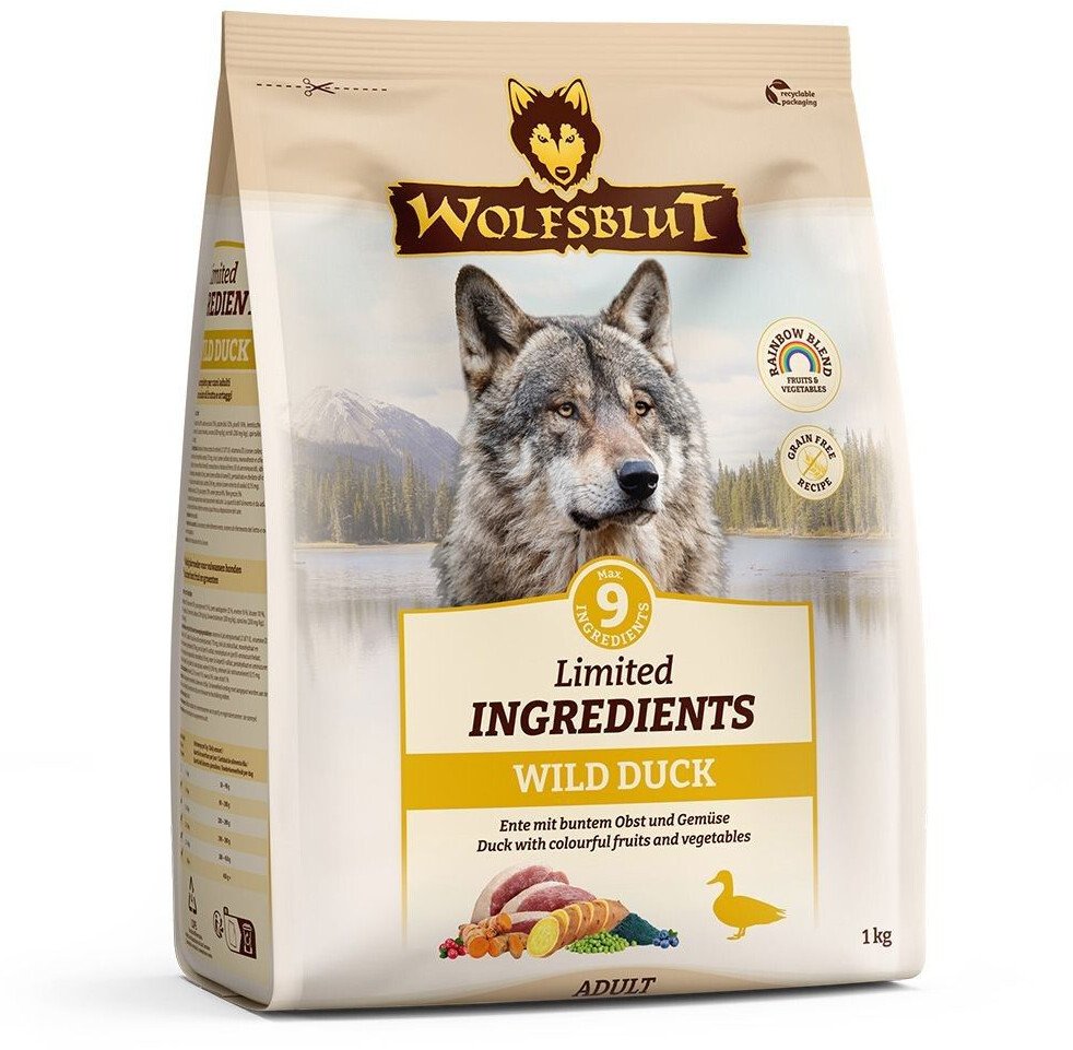 Wolfsblut Croquettes pour chien 1kg Wolfsblut Croquettes pour chien 1kg