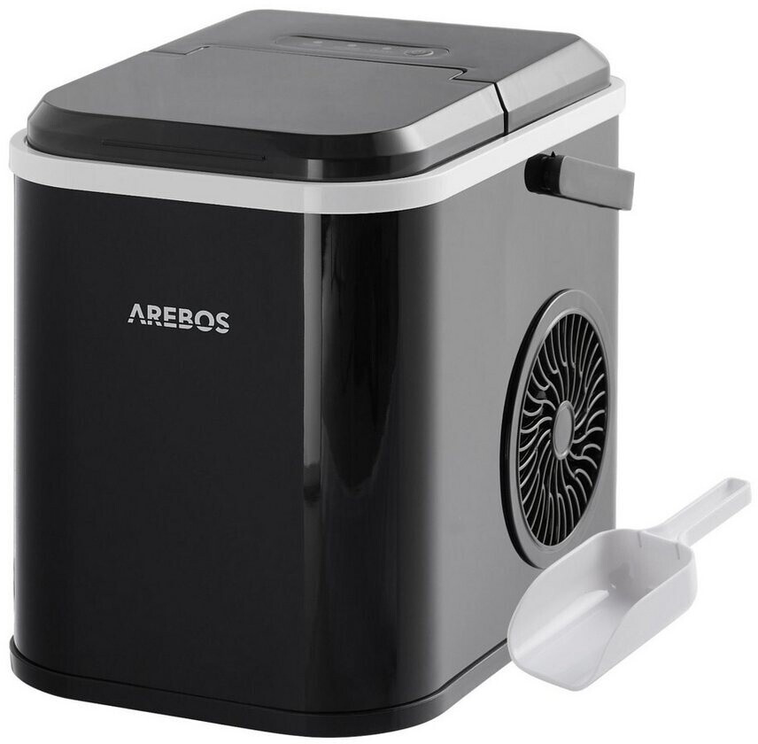 Arebos Ice Cube Maker 1,1l Black