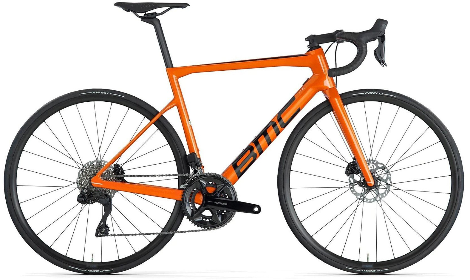 BMC TEAMMACHINE SLR FOUR (2024) sparkling orange / black