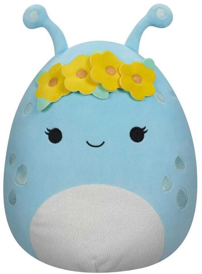 Jazwares Squishmallows Pastel Blue Alien with Flower Crown Natnat 40 cm