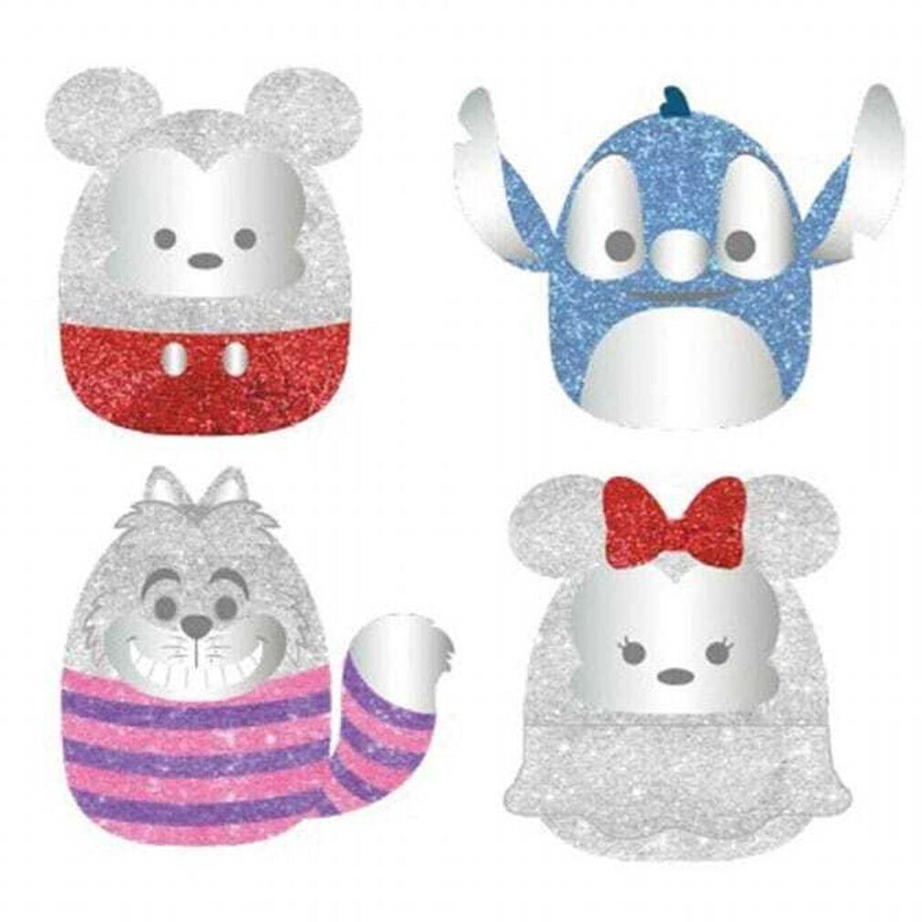 Jazwares Squishmallows Disney 100 - Mickey, Stitch, Cheshire Cat & Minnie 12,5cm 4 pack assorted