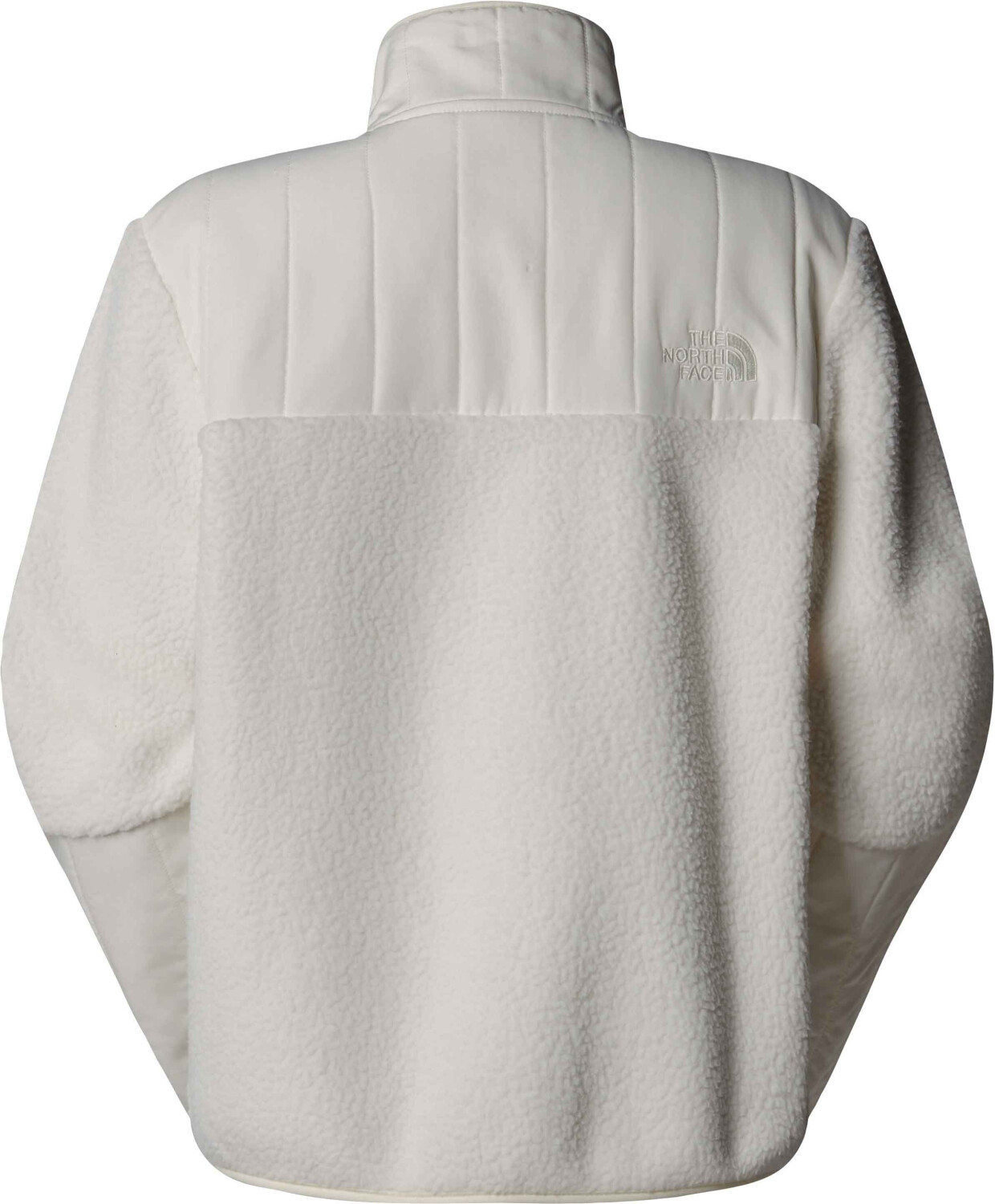 White fleece coat on sale