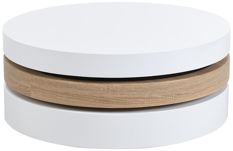 Vente-unique Janita round 80x32.5 cm White oak