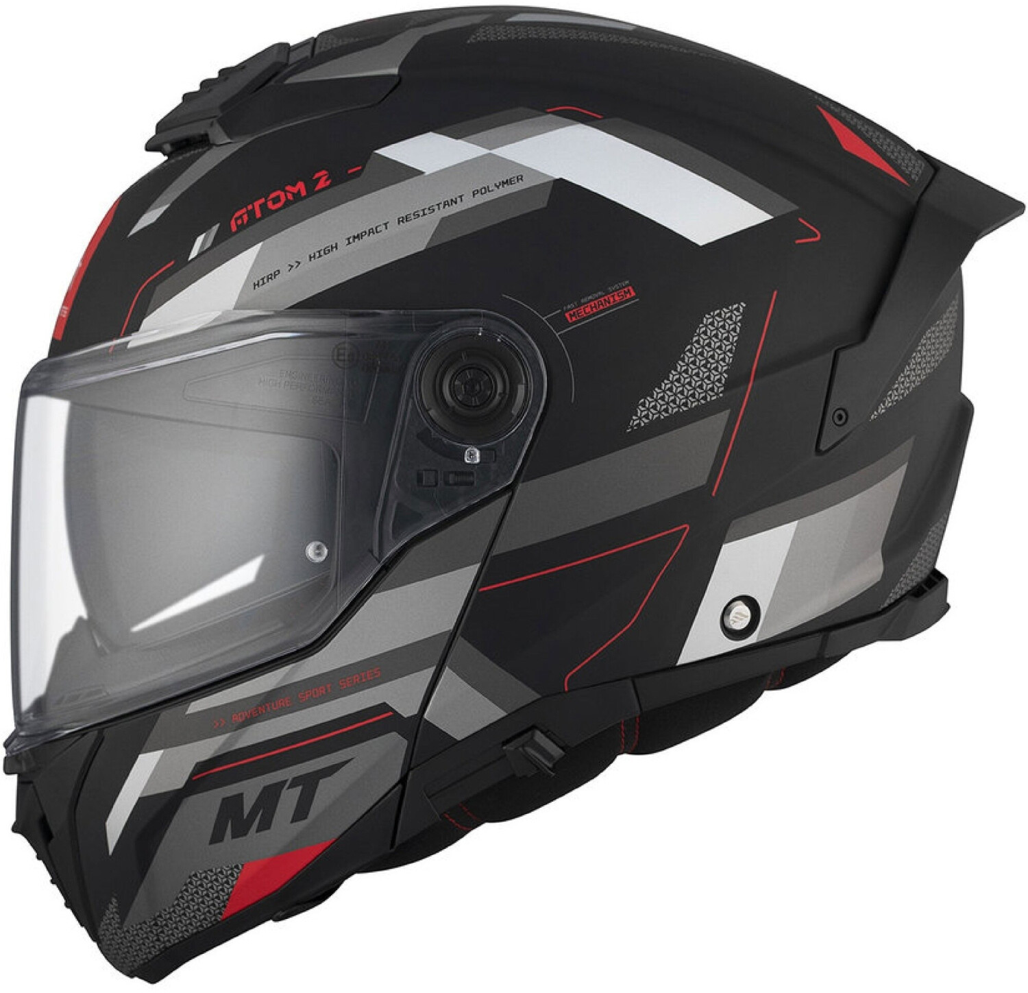 MT Helmets Atom 2 SV Bast D5 Matt black