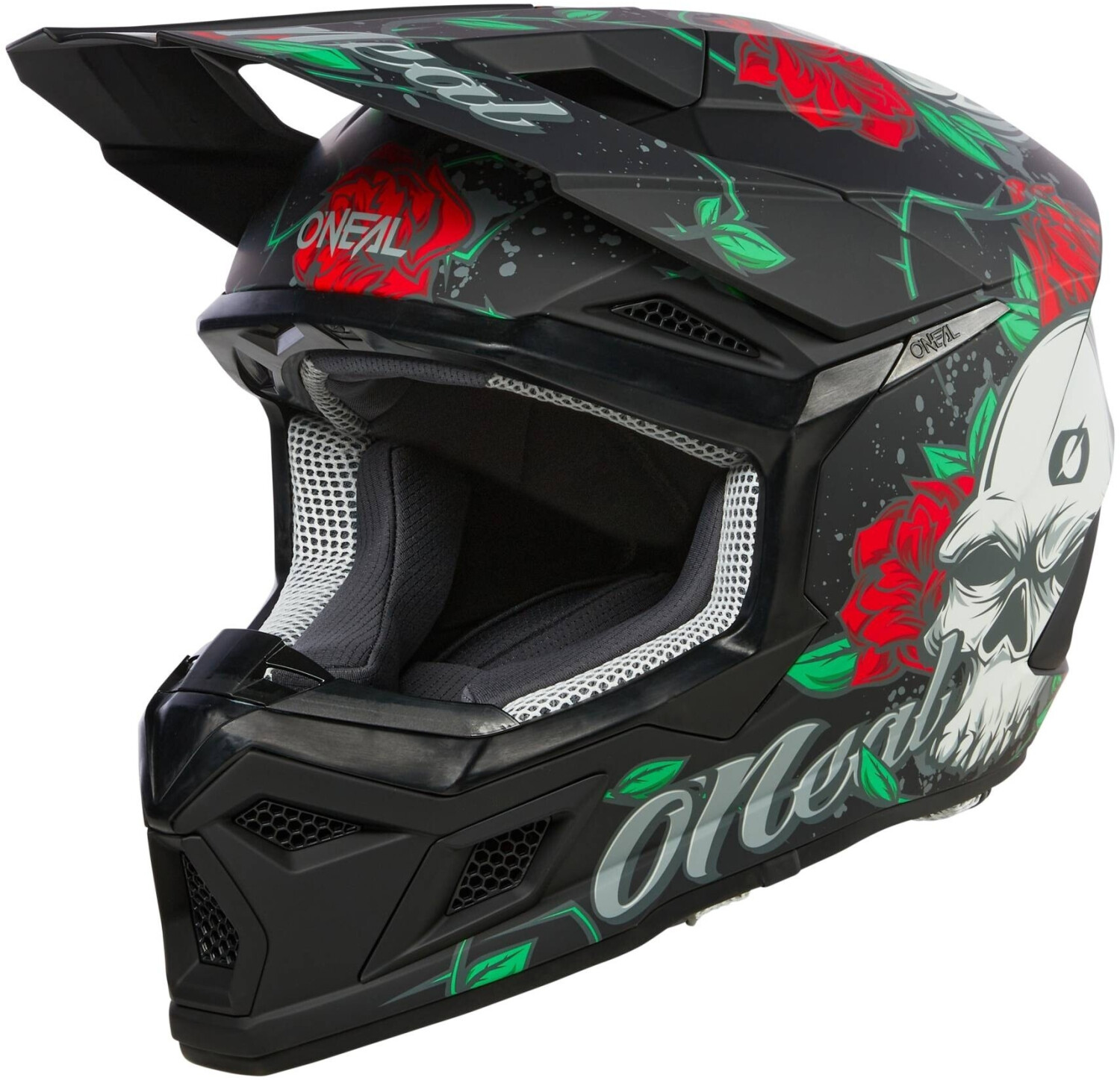 O'Neal 3SRS MX Helmet Kids V24 Melancia matt black/green/red