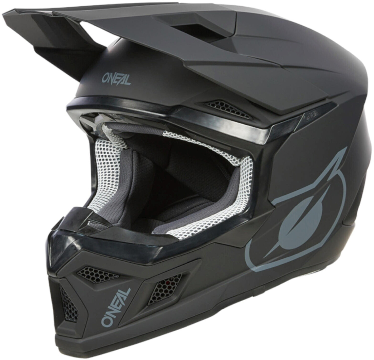 O'Neal 3SRS MX Helmet Kids V24 Solid matt black/grey